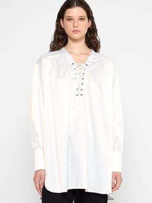 Bluzka Versace Jeans Couture biały