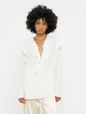 Bluzka Versace Jeans Couture biały