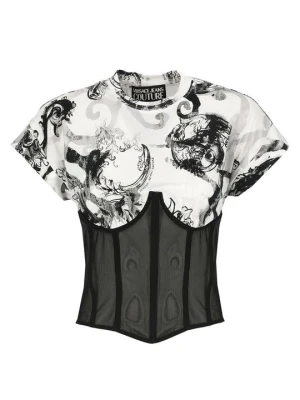 Bluzka Versace Jeans Couture biały