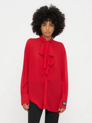 Bluzka Versace Jeans Couture czerwony