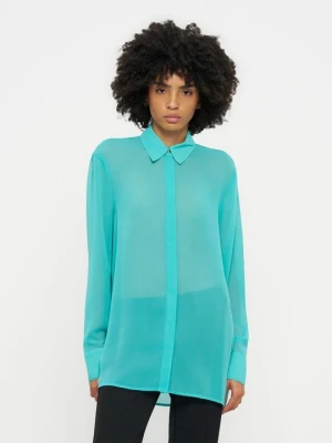 Bluzka Versace Jeans Couture miętowy