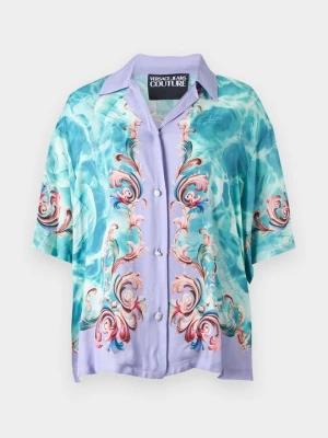 Bluzka Versace Jeans Couture niebieski