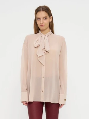 Bluzka Versace Jeans Couture nude