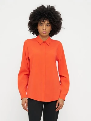Bluzka Versace Jeans Couture pomarańczowy