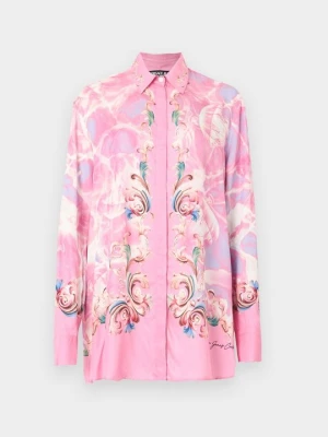 Bluzka Versace Jeans Couture różowy