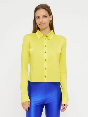 Bluzka Versace Jeans Couture żółty