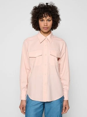 Bluzka Victoria Beckham mleczny