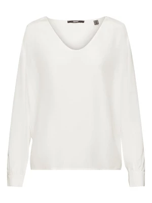 ESPRIT Bluzka w kolorze białym rozmiar: XXL