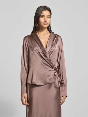 Bluzka w kopertowym stylu model ‘Elea’ GUIDO MARIA KRETSCHMER WOMAN