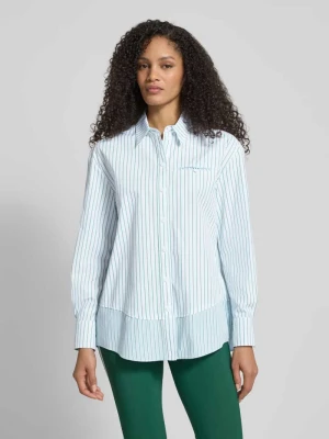 Bluzka w kroju regular fit z kieszenią na piersi Marc Cain