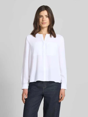 Bluzka w kroju regular fit z kieszeniami na piersi Marc Cain