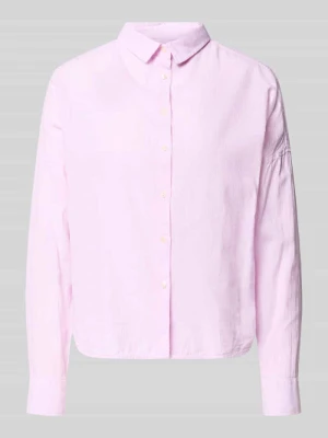 Bluzka w kroju regular fit z mieszanka lnu i bawełny model 'LUCY' 0039 italy