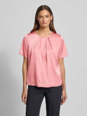 Bluzka w kroju regular fit z okrągłym dekoltem i rękawem o dł. 1/2 Christian Berg Woman Selection