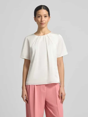 Bluzka w kroju regular fit z okrągłym dekoltem i rękawem o dł. 1/2 Christian Berg Woman Selection