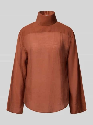 Bluzka w kroju regular fit ze stójką model 'ESMEE' Topshop
