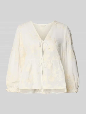 Bluzka w stylu bluzki z dekoltem w serek Apricot