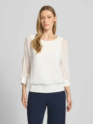 Bluzka w stylu bluzki z obszyciem ozdobnymi kamieniami Vera Mont