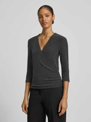 Bluzka w stylu kopertowym Christian Berg Woman Selection