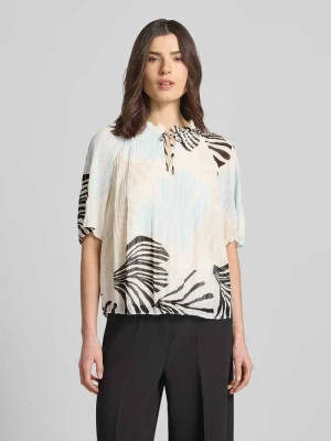 Bluzka w stylu koszuli o kroju regular fit w plisowanym wyglądzie s.Oliver BLACK LABEL