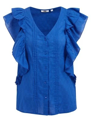Bluzka WE Fashion niebieski denim