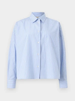 Bluzka Weekend Max Mara jasnoniebieski