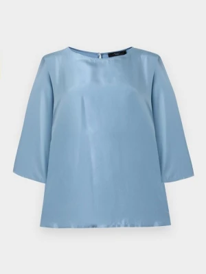 Bluzka Weekend Max Mara jasnoniebieski
