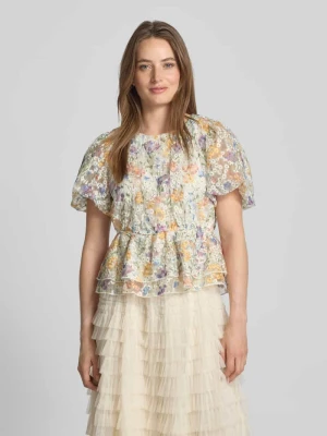 Bluzka z bufiastymi rękawami model ‘LEANNA’ YAS