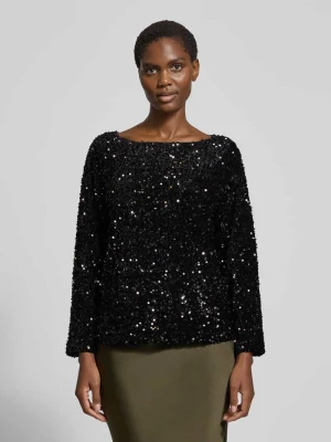 Bluzka z cekinowym obszyciem model ‘FAITH’ Vila