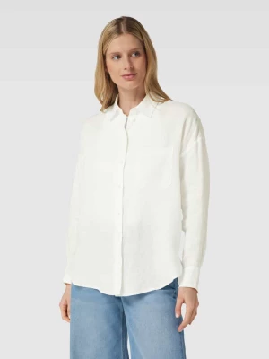 Bluzka z czystego lnu w jednolitym kolorze model ‘DARIAALF’ ECOALF