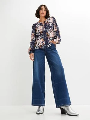 Bluzka z czystej wiskozy bonprix