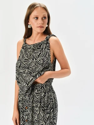 Bluzka z dekoltem halter