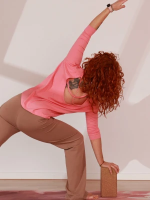 Bluzka z dekoltem na plecach LISA : Rozmiar - L 5905068246245 by Insomnia