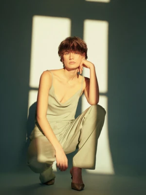 Bluzka z dekoltem typu woda Greenpoint