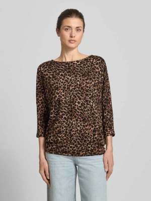 Bluzka z dekoltem w łódkę i rękawem o dł. 3/4 Zero