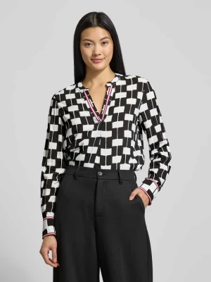 Bluzka z dekoltem w serek Emily Van den Bergh