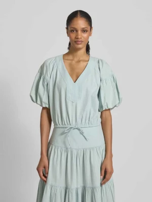 Bluzka z dekoltem w serek Lauren Ralph Lauren