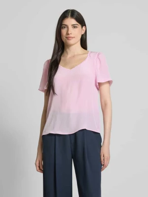 Bluzka z dekoltem w serek Marc Cain