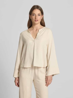 Bluzka z dekoltem w serek model ‘Dias’ My Essential Wardrobe