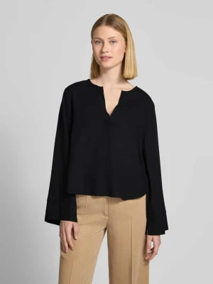 Bluzka z dekoltem w serek model ‘Dias’ My Essential Wardrobe