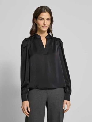 Bluzka z dekoltem w serek model ‘Rosslyn’ NEO NOIR