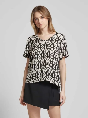 Bluzka z dekoltem w serek model ‘SUSAN’ Only