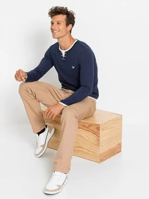 Bluzka z długim rękawem 2 w 1 (2 szt.) bonprix