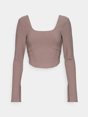 Bluzka z długim rękawem Abercrombie & Fitch