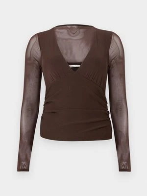 Bluzka z długim rękawem Abercrombie & Fitch