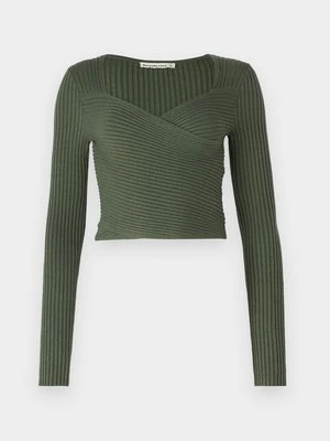 Bluzka z długim rękawem Abercrombie & Fitch