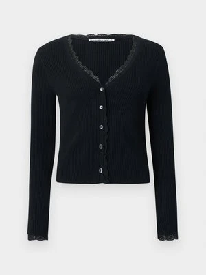 Bluzka z długim rękawem Abercrombie & Fitch czarny