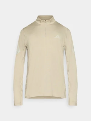 Bluzka z długim rękawem Adidas beżowy