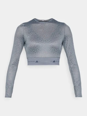 Bluzka z długim rękawem Adidas by Stella McCartney szary