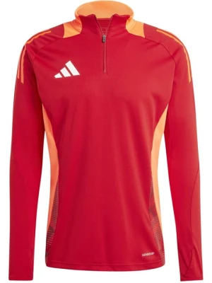 Bluzka z długim rękawem Adidas czerwony