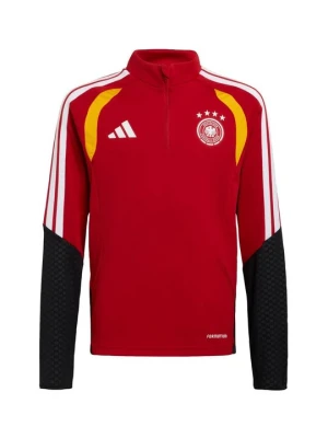 Bluzka z długim rękawem Adidas czerwony